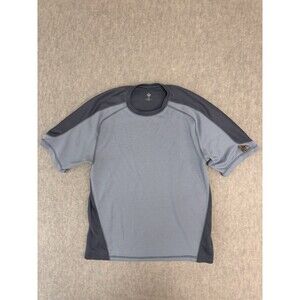 Prana Blue  Lightweight Mesh Workout Shirt XL